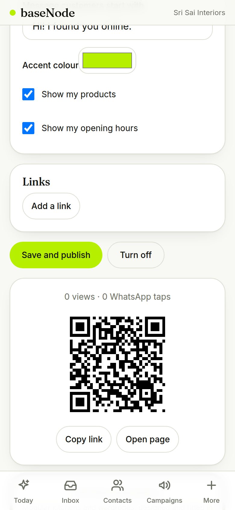Page editor (phone)